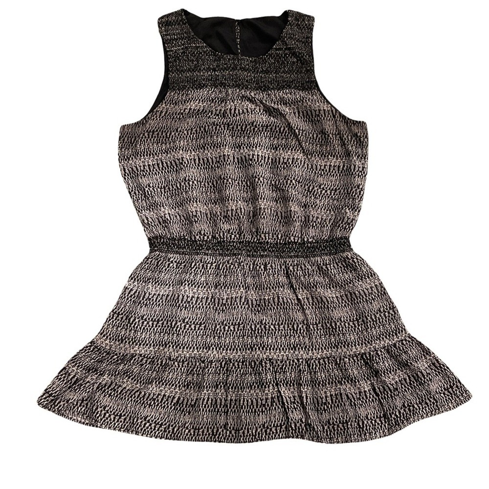 Joie Black and Gray Sheath Mini Dress - Picture 1 of 3